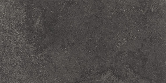 24x48 Haddonstone Light Veining  Stepwise Stone-Look Matte Smooth Porcelain Tile Velvet Black
