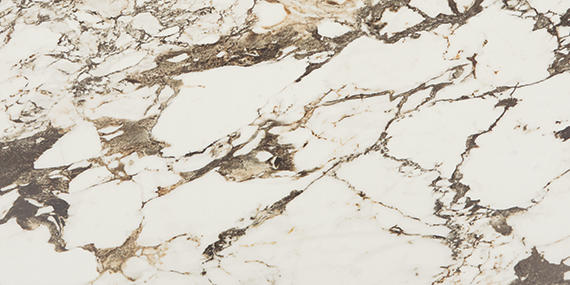 24x48 Panoramic Duet Subway Pattern Light Veining Natural Marble-Look Matte Smooth Porcelain Tile Earth Brown
