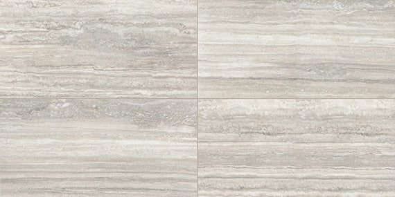 24x48 Reservorio  Natural Stone-Look Matte Smooth Porcelain Tile Gray