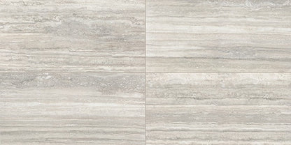 24x48 Reservorio  Natural Stone-Look Matte Smooth Porcelain Tile Gray