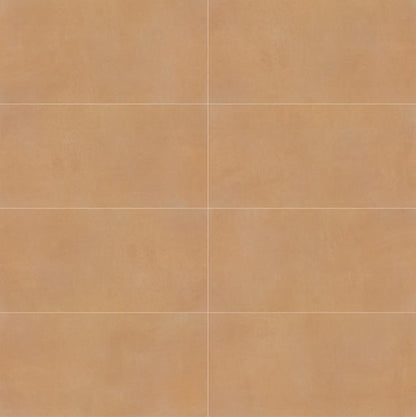 24x48 Crafthouse  Natural Concrete-Look Matte Smooth Porcelain Tile Suede Tan