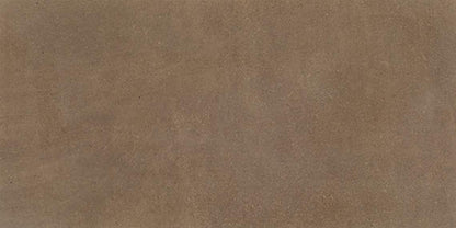 24x48 Crafthouse  Natural Concrete-Look Matte Smooth Porcelain Tile Argilla Brown