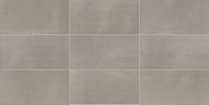 24x48 Illusionist  Natural Concrete-Look Matte Smooth Porcelain Tile Soft Taupe