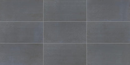 24x48 Illusionist  Natural Concrete-Look Matte Smooth Porcelain Tile Slate Gray