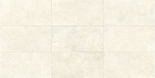 24x48 Uniche  Natural Stone-Look Matte Smooth Porcelain Tile Ivory Beige
