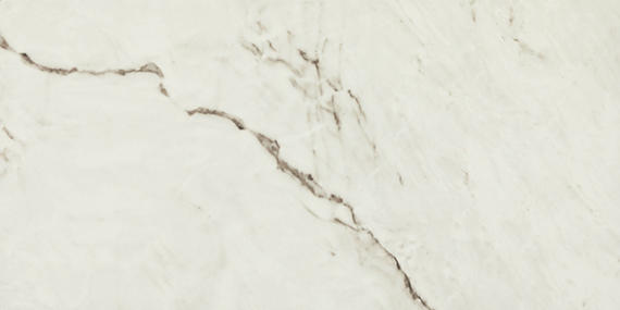 24x48 Foyer  Natural Marble-Look Polished Smooth Porcelain Tile Cream White