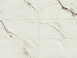 24x48 Foyer Natural Marble-Look Polished Smooth Porcelain Tile