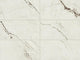 24x48 Foyer  Natural Marble-Look Polished Smooth Porcelain Tile Cream White