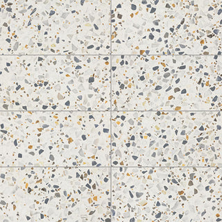 24x48 Curation Fragment Shard Natural Mixed-Material Look Polished Smooth Porcelain Tile