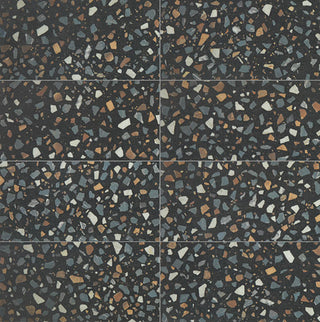 24x48 Curation Fragment Shard Natural Mixed-Material Look Polished Smooth Porcelain Tile