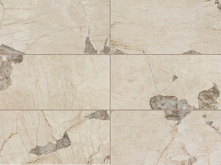 24x48 Savoir Medium Veining Mosaic Marble-Look Polished Smooth Porcelain Tile