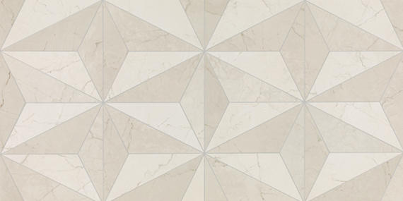24x48 Sovran Chain  Natural Marble-Look Satin Smooth Porcelain Tile Cream Ivory