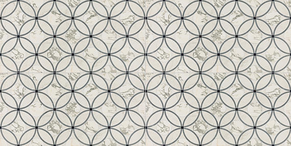 24x48 Sovran Chain  Natural Marble-Look Satin Smooth Porcelain Tile Ivory Gold