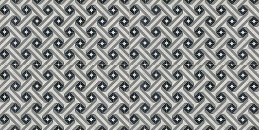 24x48 Sovran Chain  Natural Marble-Look Satin Smooth Porcelain Tile Gray Black
