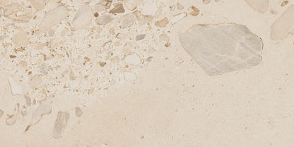 24x48 Sand And Stone  Natural Concrete-Look Matte Smooth Porcelain Tile Cream