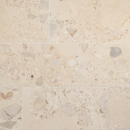 24x48 Sand And Stone  Natural Concrete-Look Matte Smooth Porcelain Tile Cream