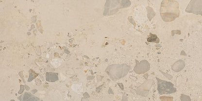 24x48 Sand And Stone  Natural Concrete-Look Matte Smooth Porcelain Tile Beige Gray