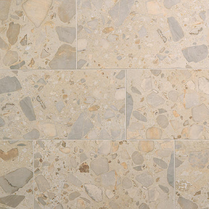 24x48 Sand And Stone  Natural Concrete-Look Matte Smooth Porcelain Tile Beige Gray