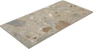 Taupe Gray - 24x48 Sand And Stone Natural Concrete-Look Matte Smooth Porcelain Tile