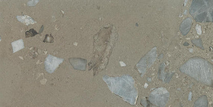 24x48 Sand And Stone  Natural Concrete-Look Matte Smooth Porcelain Tile Taupe Brown