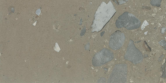 24x48 Sand And Stone Fragment Shard  Natural Stone-Look Satin Smooth Porcelain Tile Taupe Brown