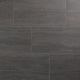 24x48 Haddonstone Medium Veining  Stepwise Stone-Look Matte Smooth Porcelain Tile Velvet Black