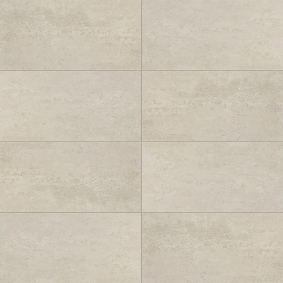 24x48 Theoretical Evolved  Stepwise Concrete-Look Matte Smooth Porcelain Tile Charcoal Gray