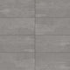 24x48 Theoretical Evolved  Stepwise Concrete-Look Matte Smooth Porcelain Tile Slate Gray