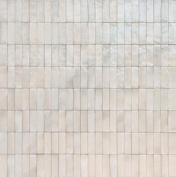 2x6 Rice  Natural Natural-Look Glossy Smooth Porcelain Tile Concrete Gray