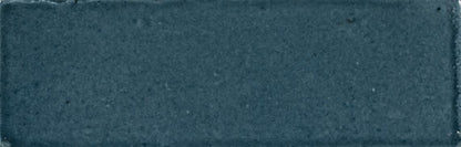 2x6 Rice  Natural Natural-Look Glossy Smooth Porcelain Tile Slate Blue