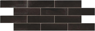 2x8 Conrad Brick Patterned Stone-Look Glossy Smooth Porcelain Tile
