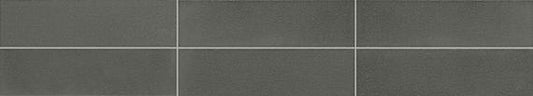 2x8 Inyo  Natural Fabric-Look Satin Smooth Porcelain Tile Indigo Gray