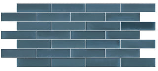 2 1/4x8 Scrapbook Subway Pattern Natural Concrete-Look Matte Smooth Porcelain Tile