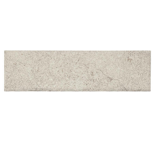 2.25x8 Historic Limestone Natural Stone-Look Matte Textured Porcelain Tile