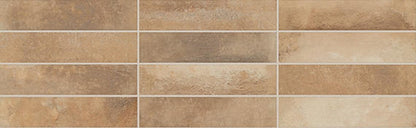 2x9 Cotto Revival  Natural Stone-Look Matte Smooth Porcelain Tile Alpaca Beige