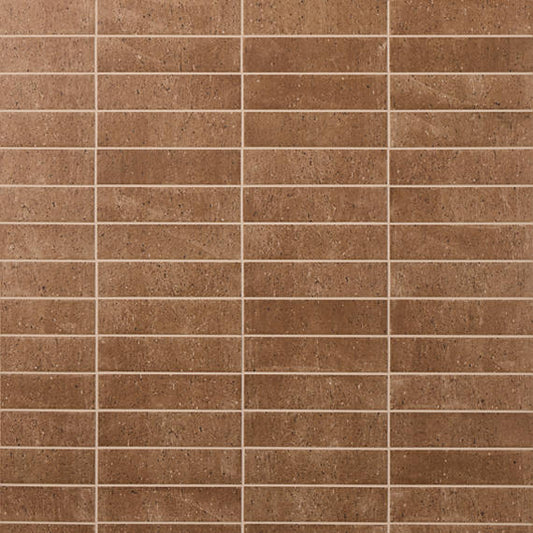 Light White - 2x9 Curation Stacked Mixed-Color Look Matte Smooth Porcelain Tile
