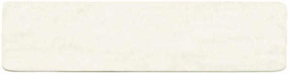 3x12 Artcrafted  Handcrafted Solid-Color Glossy Smooth Ceramic Tile Cream White
