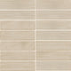3x12 Artcrafted  Handcrafted Solid-Color Glossy Smooth Ceramic Tile Pale Beige