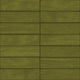 3x12 Artcrafted  Handcrafted Solid-Color Glossy Smooth Ceramic Tile Deep Green