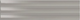 3x12 Upscension  Natural Concrete-Look Glossy Rippled Porcelain Tile Smoky Gray