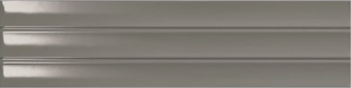 3x12 Upscension  Natural Concrete-Look Glossy Rippled Porcelain Tile Light Gray