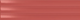 3x12 Upscension  Natural Concrete-Look Glossy Rippled Porcelain Tile Scarlet Red
