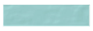 Aqua Teal - 3x12 Stagecraft Natural Solid-Color Glossy Undulated Ceramic Tile