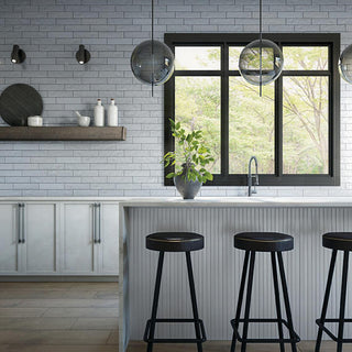 Soft Gray - 3x12 Stagecraft Natural Solid-Color Glossy Undulated Ceramic Tile
