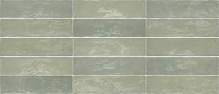 3x12 Zellige Neo Handcrafted Mixed-Color Glossy Smooth Ceramic Tile
