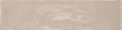 3x12 Zellige Neo  Handcrafted Mixed-Color Glossy Smooth Ceramic Tile Off White
