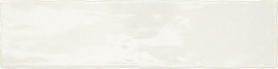 3x12 Zellige Neo  Handcrafted Mixed-Color Glossy Smooth Ceramic Tile Ivory White