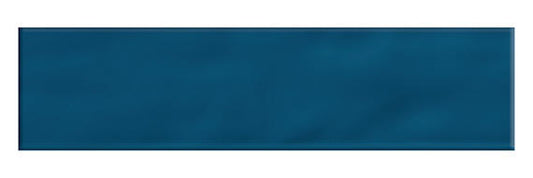 3x12 Stagecraft  Natural Solid-Color Matte Undulated Ceramic Tile Navy Matte