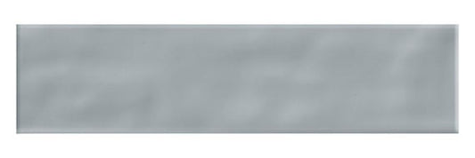 3x12 Stagecraft  Natural Solid-Color Matte Undulated Ceramic Tile Matte Gray