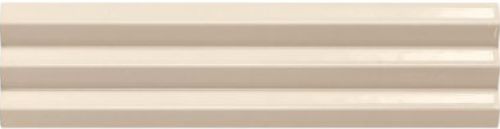 3x12 Upscension  Natural Concrete-Look Glossy Wavy Porcelain Tile Caramel Brown